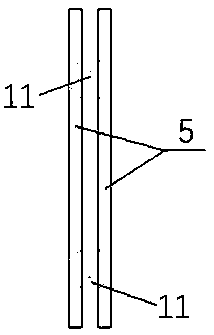 Installation method of groove type embedded part in underground integrated pipe gallery