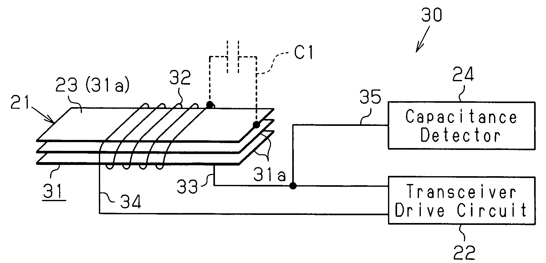 Antenna device and door handle device