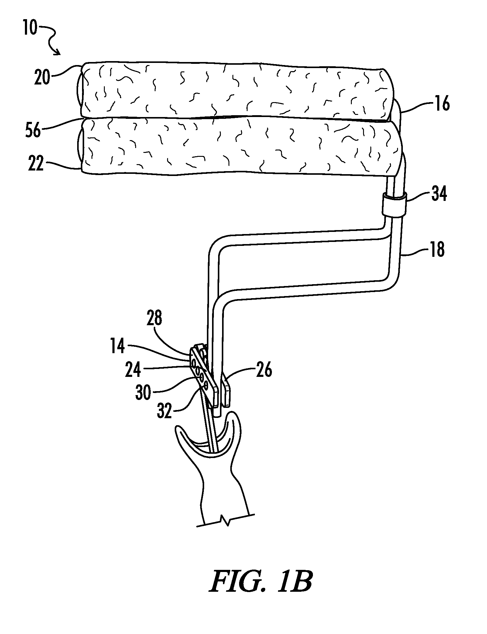 Fan blade cleaning device