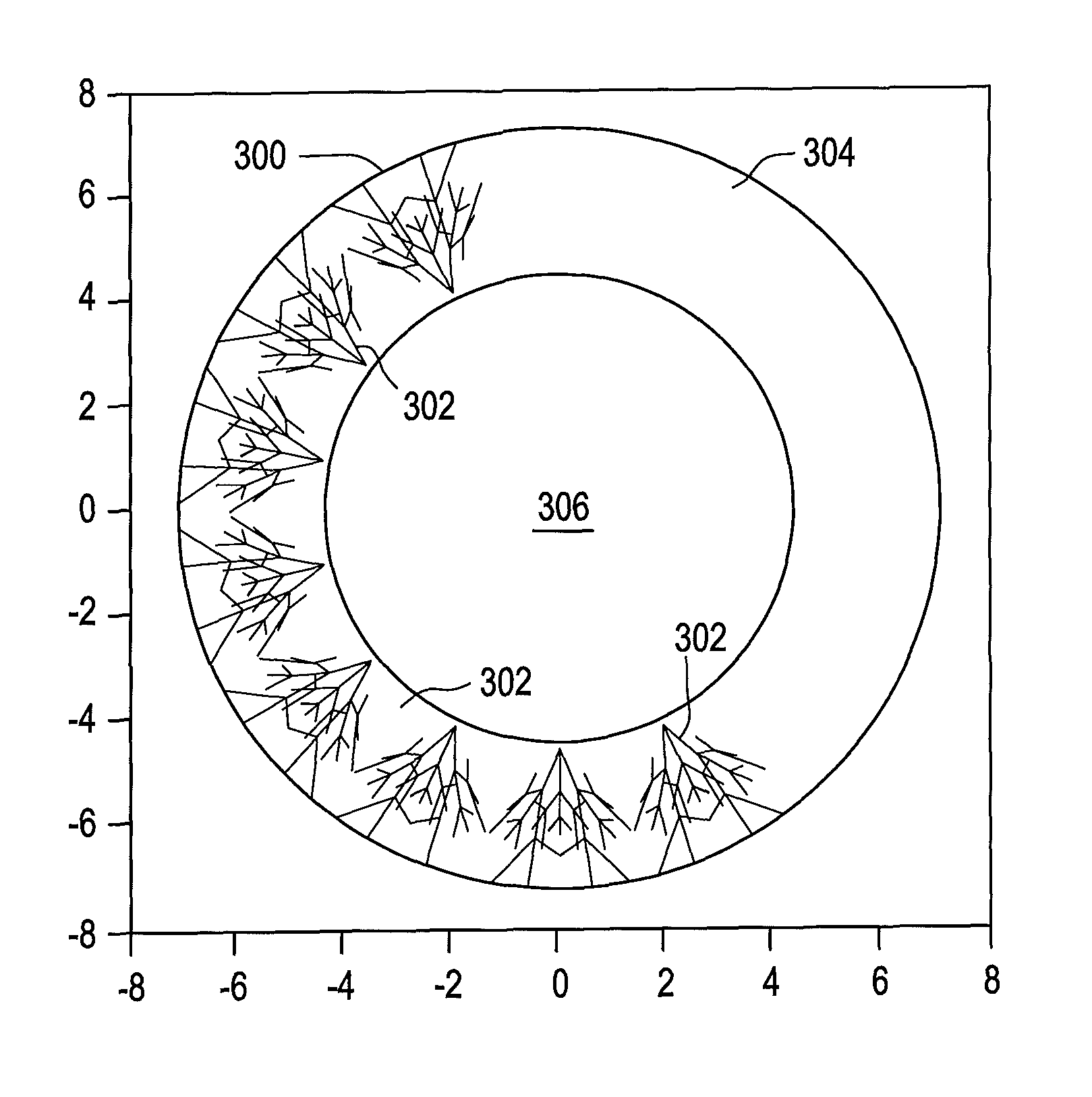 Fractal features for enhanced tear exchange