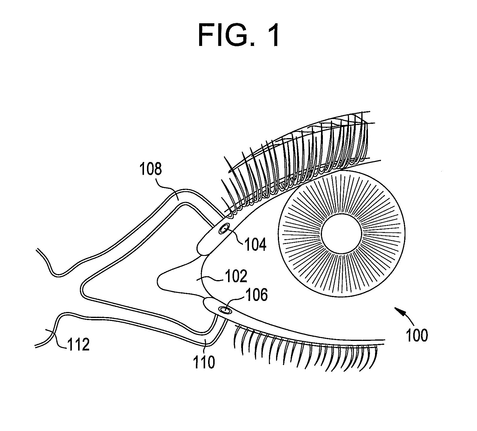 Fractal features for enhanced tear exchange