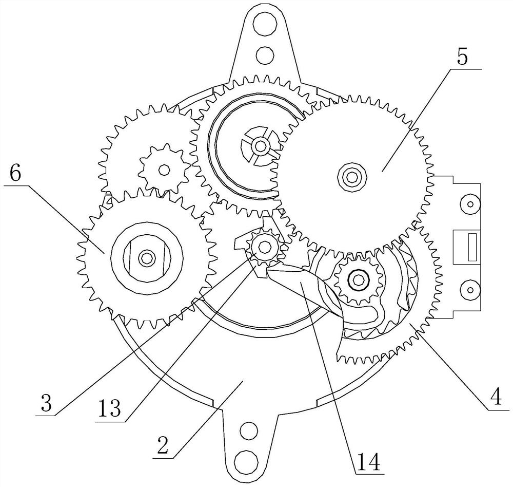 Washing machine drain valve tractor