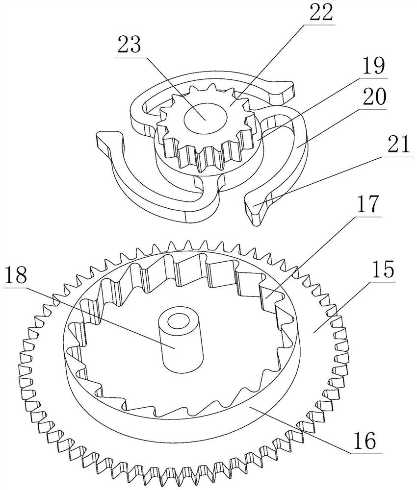 Washing machine drain valve tractor