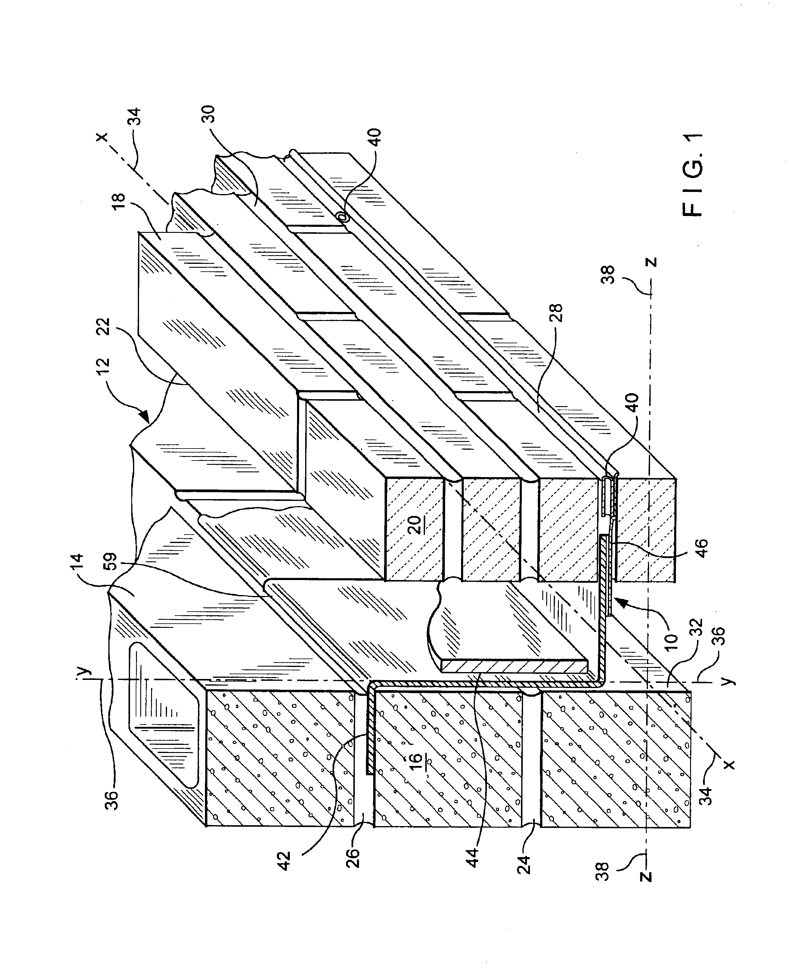 Metal foil/scrim flashings