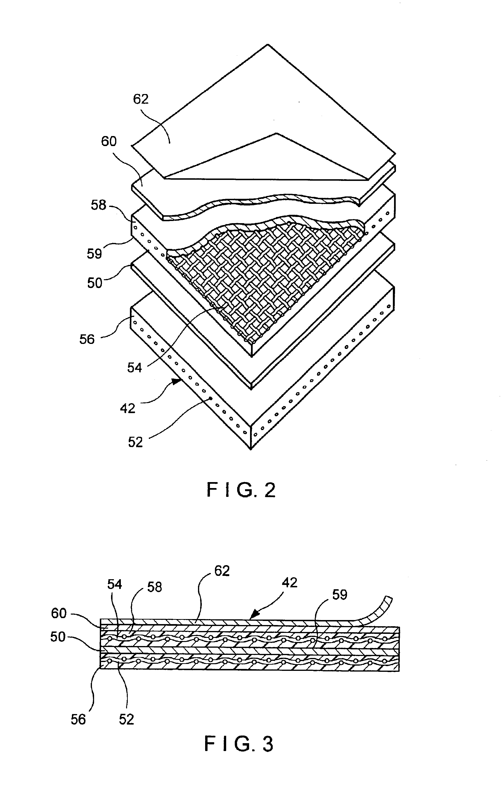 Metal foil/scrim flashings