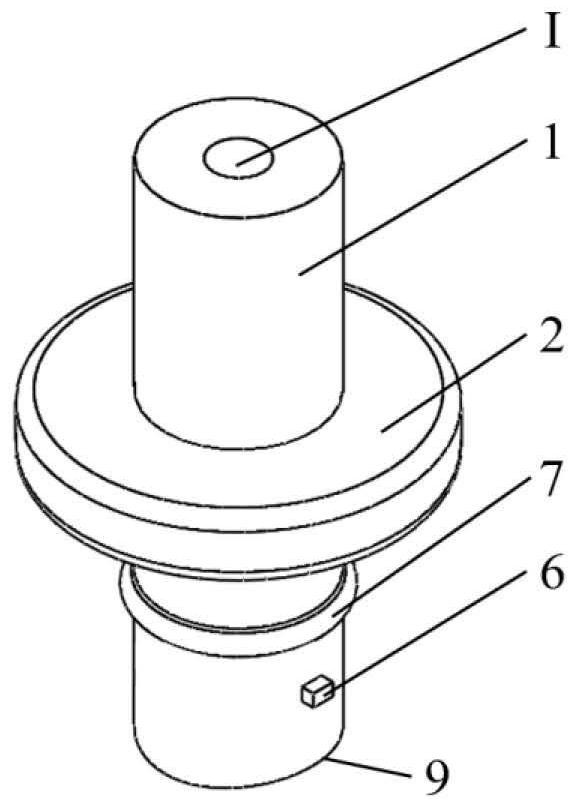 Piezometric tube connecting structure