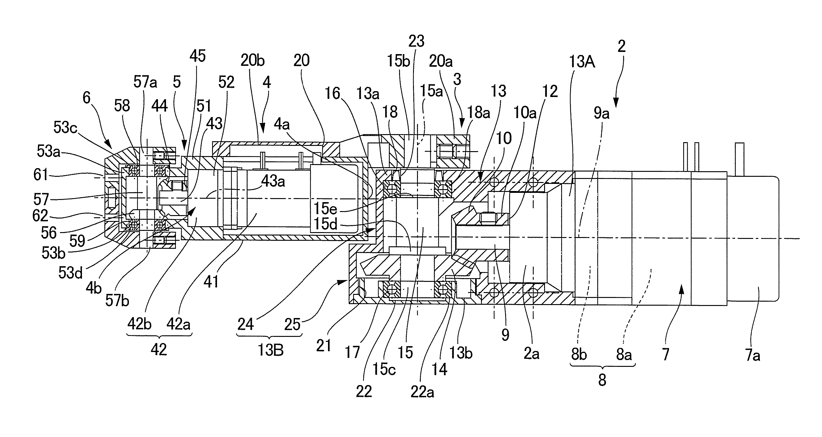 Finger unit for robot hand and method of assembling the same