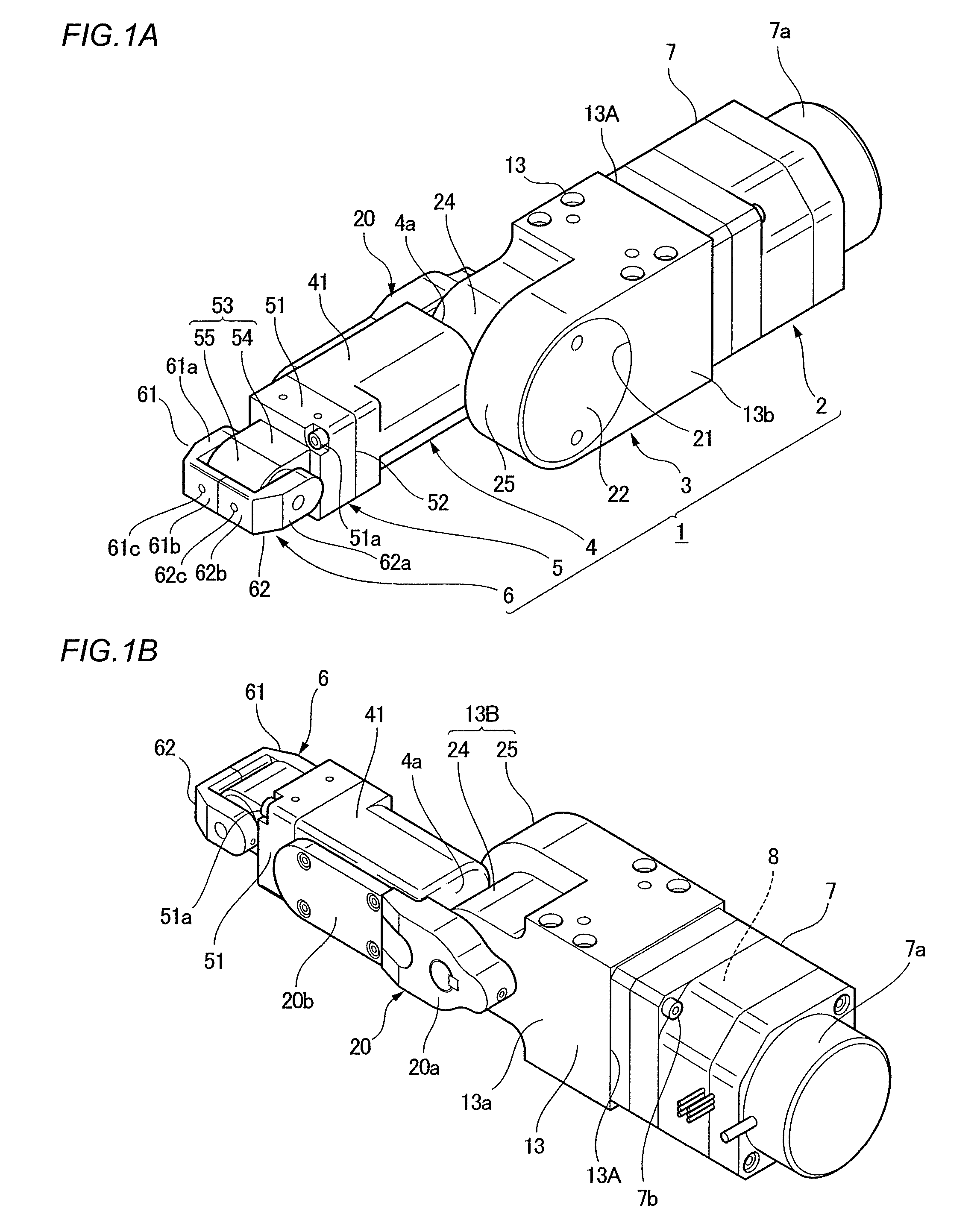 Finger unit for robot hand and method of assembling the same