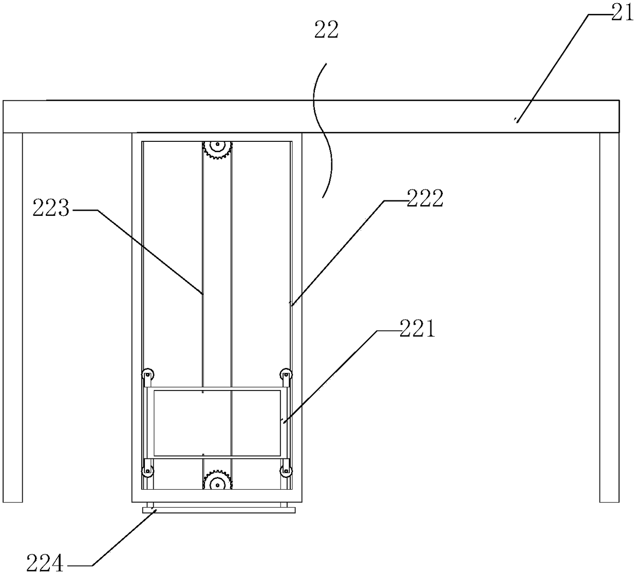 Block natural maintenance production line and production method