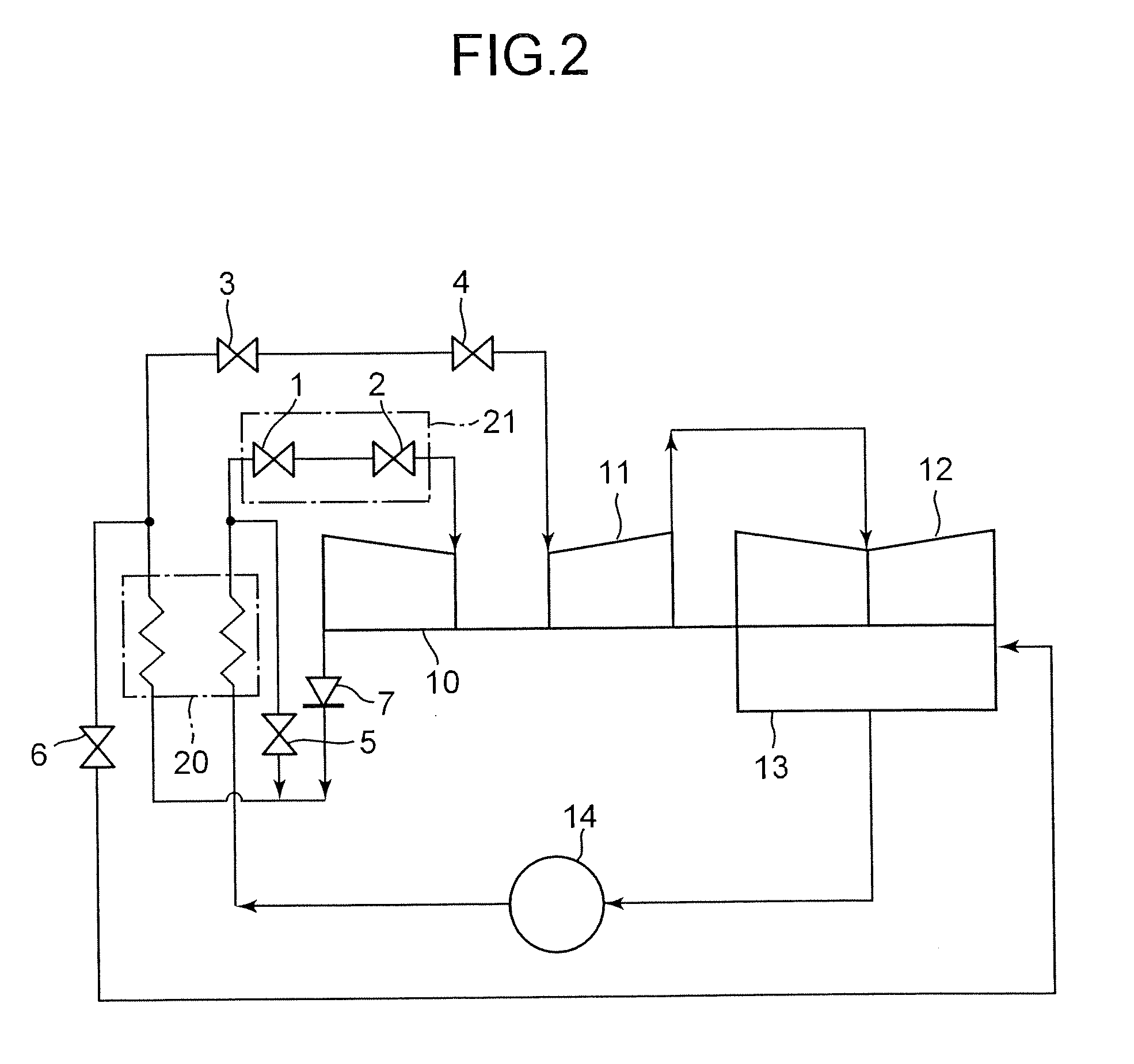 Steam valve assembly and steam turbine plant