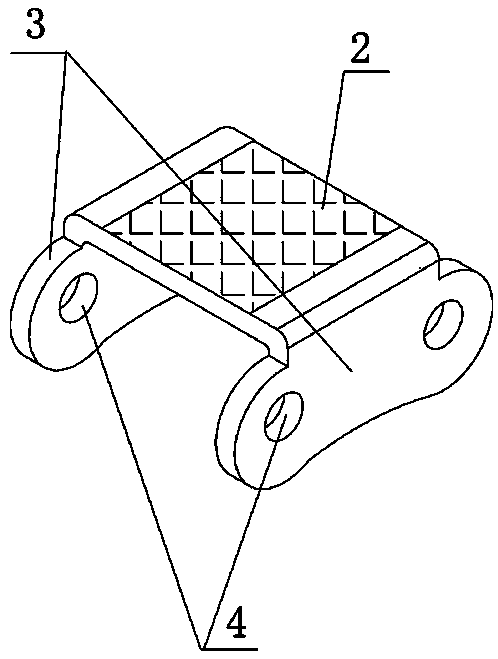 Flat Flat Type High Load Bearing Chain