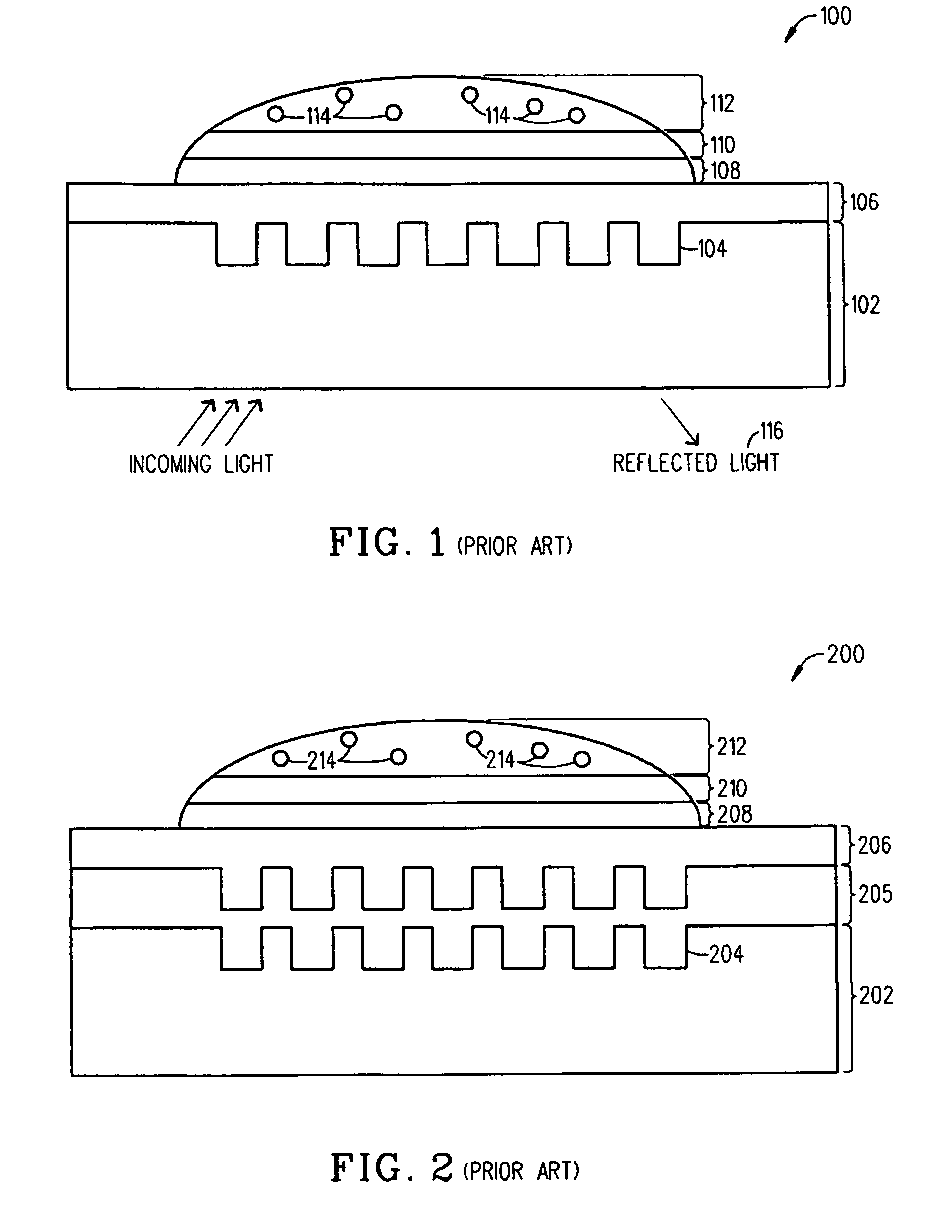 Low drift planar waveguide grating sensor and method for manufacturing same