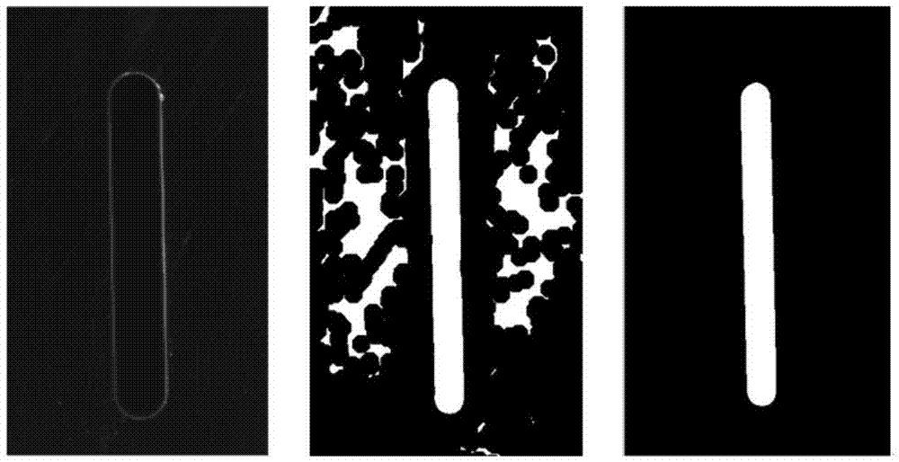 Glass panel sound hole defect detection method and system