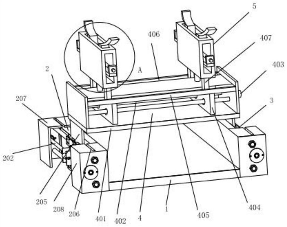 High-modulus impact-resistant HDPE double-wall corrugated pipe and preparation method thereof