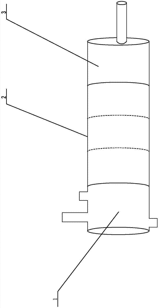 Smoke dedusting silencer