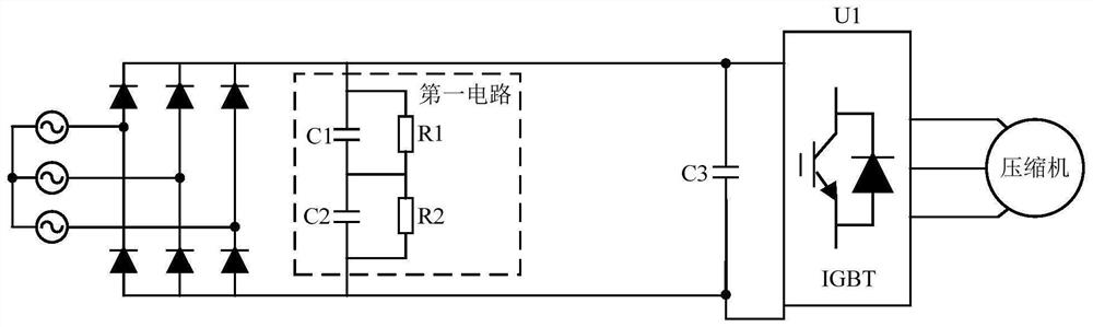 Direct-current bus protection device, electrical equipment and direct-current bus protection method thereof