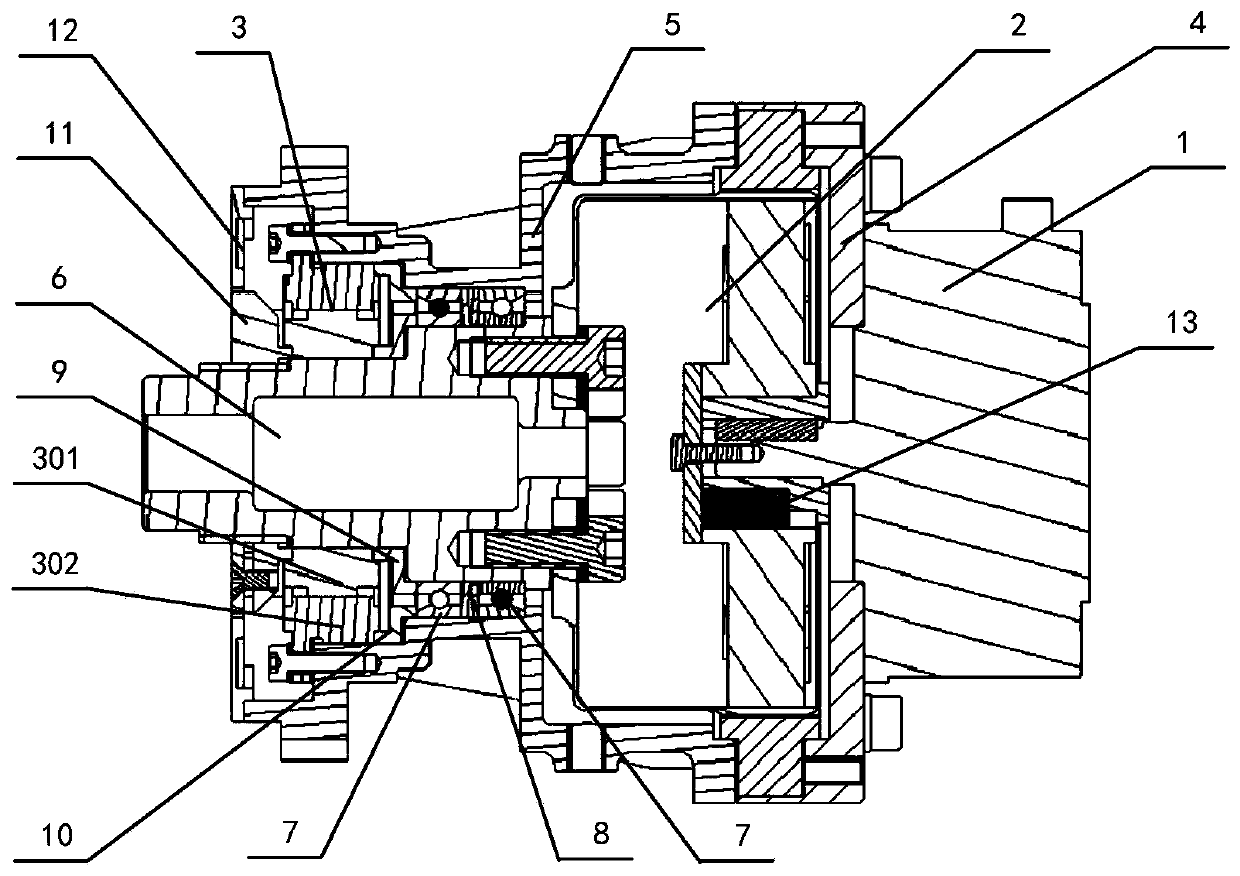 A driving joint suitable for high and low temperature environment in deep space