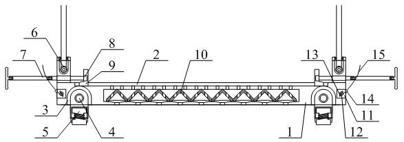 A hanging basket bottom support system