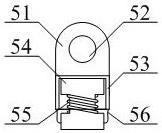 A hanging basket bottom support system