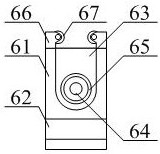 A hanging basket bottom support system