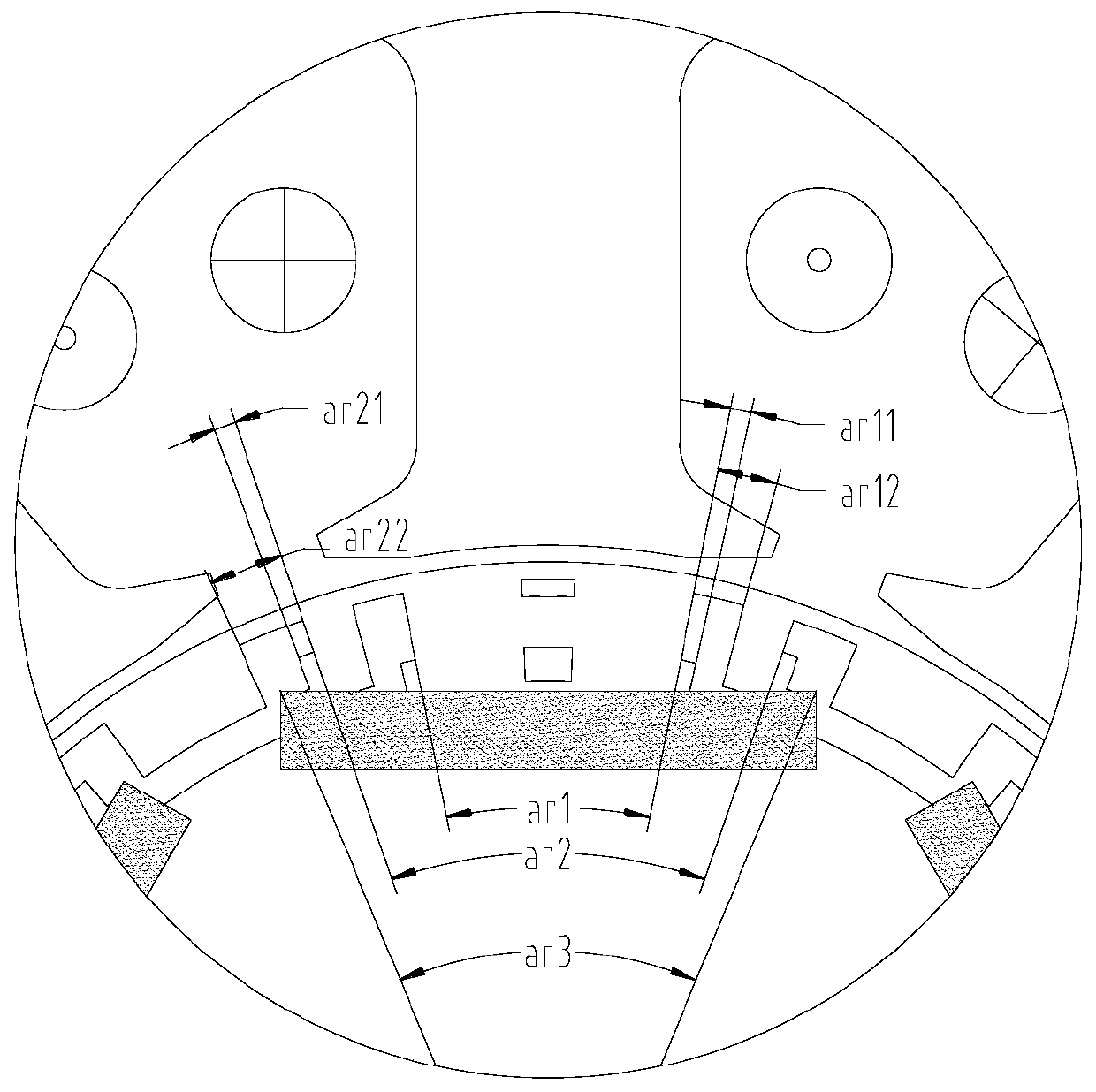 Rotor component and permanent magnet motor