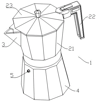 Charging type electric tea pot