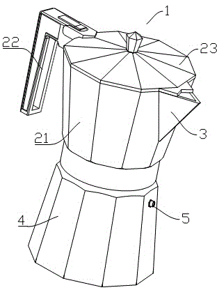 Charging type electric tea pot