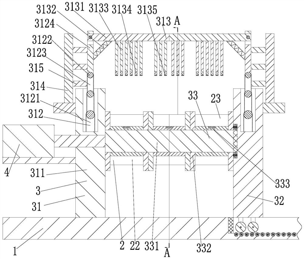 A fast winding device for the production and preparation of rubber strips