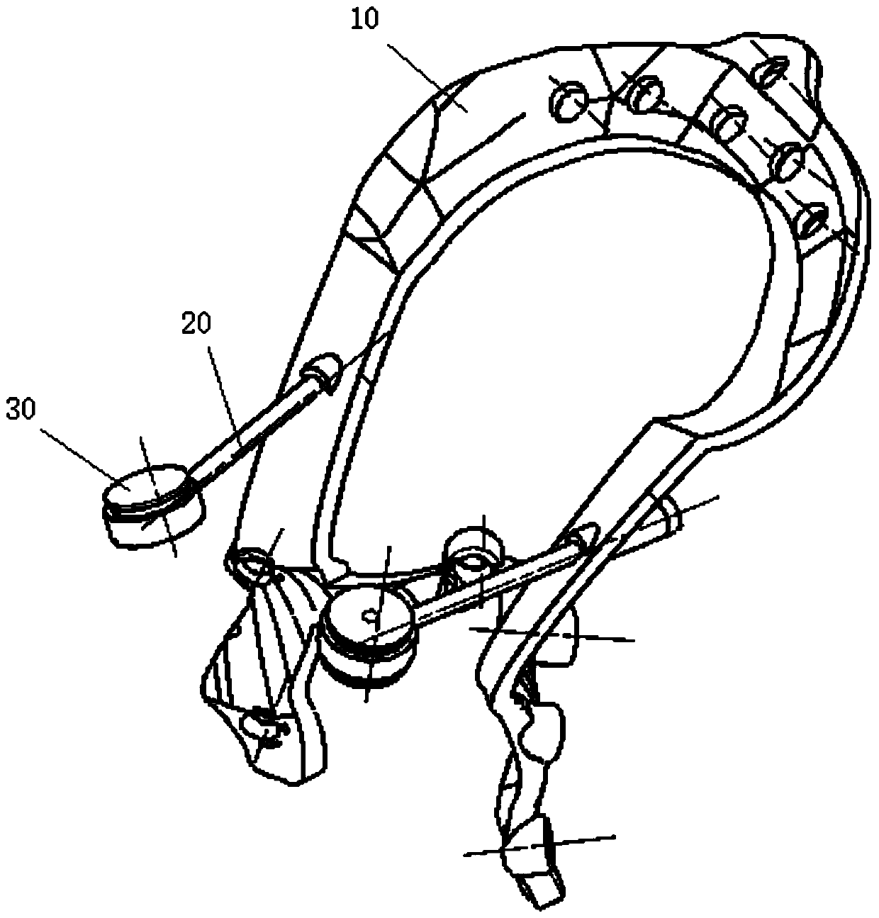 Anterior-posterior combined atlantoaxial fusion device