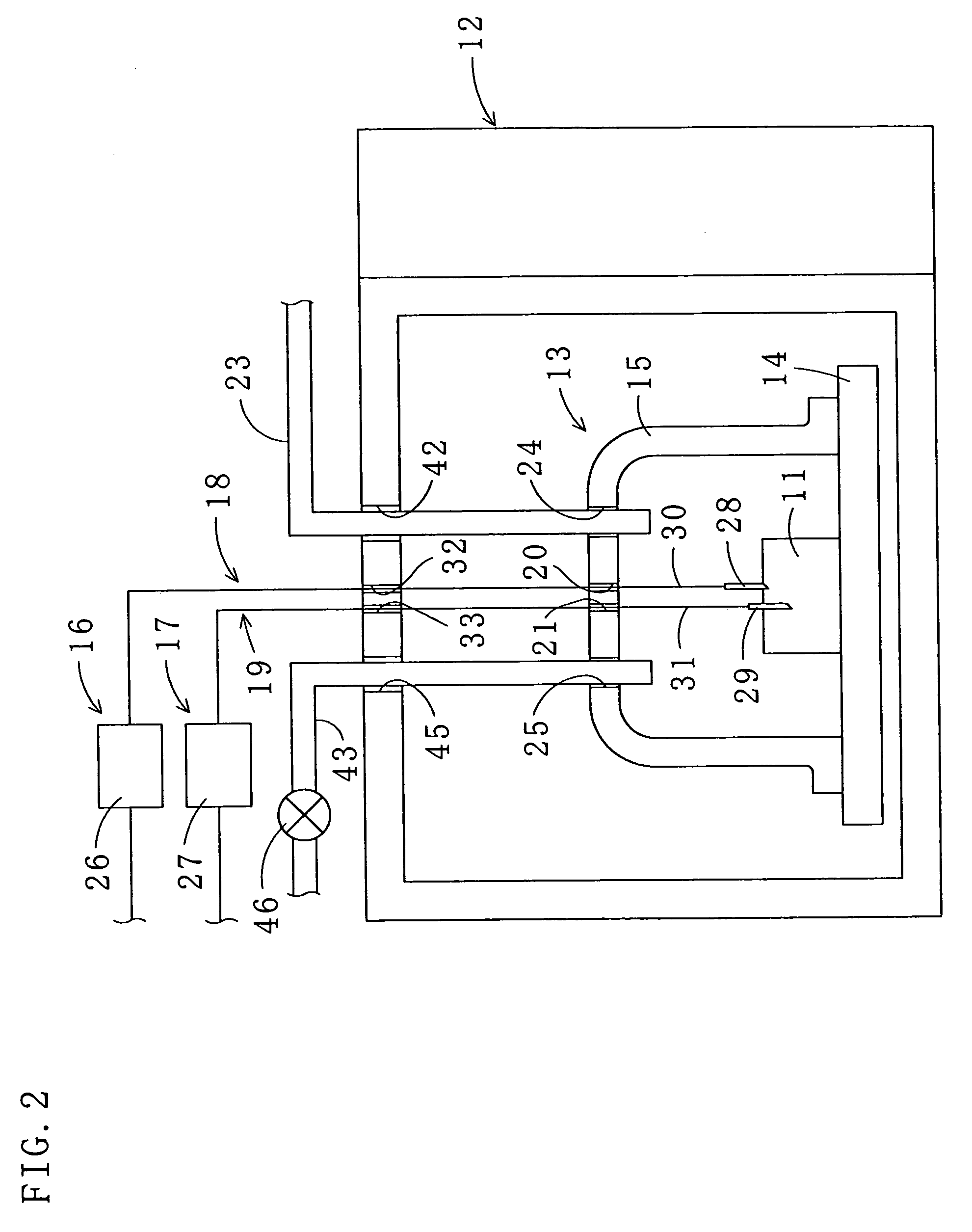 Method for drying under reduced pressure using microwaves