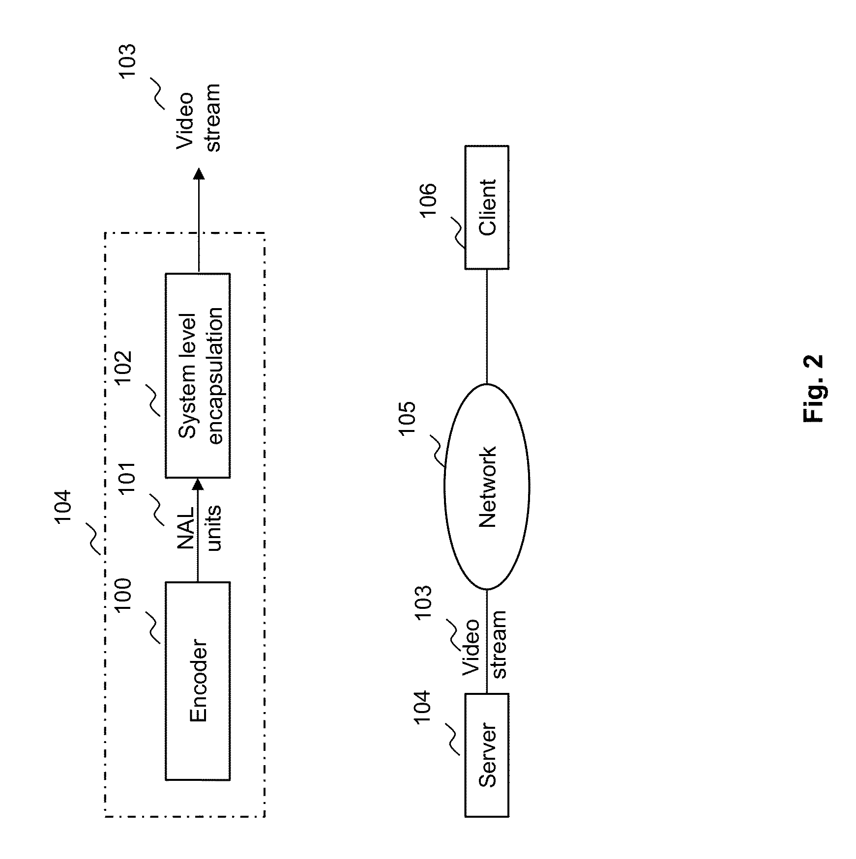 Method of processing disordered frame portion data units