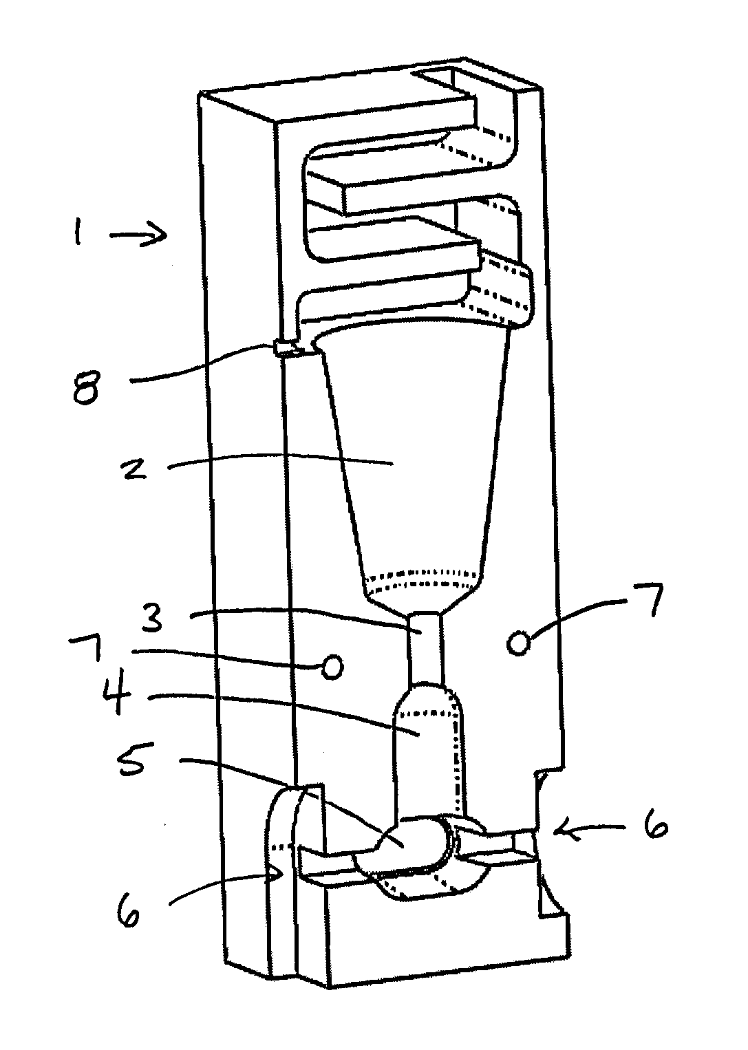 Exothermic welding mold with integral cover