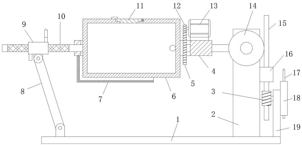 A high-efficiency pickling device for black pork processing