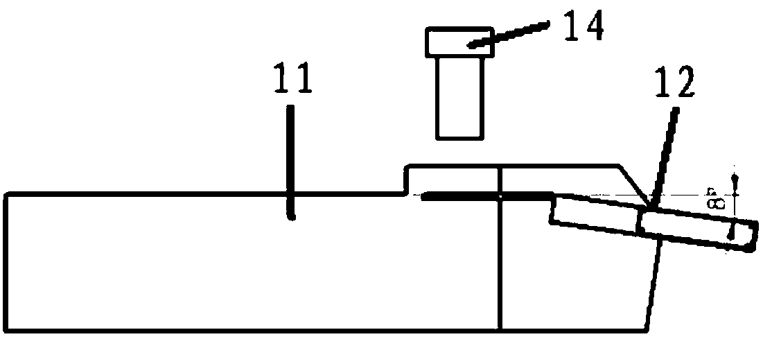 A kind of machine clip cutting knife and its processing method