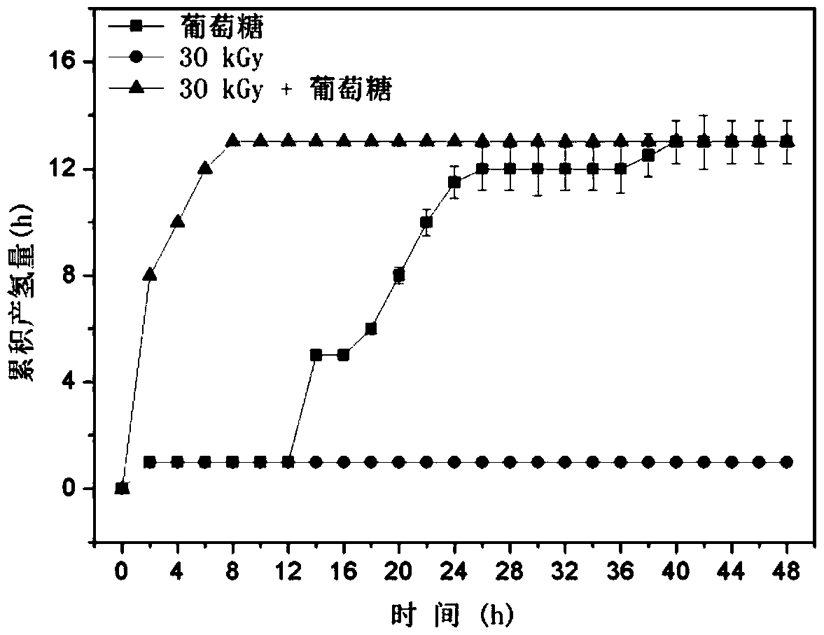 A method for decomposing excess sludge and its application in hydrogen production by fermentation