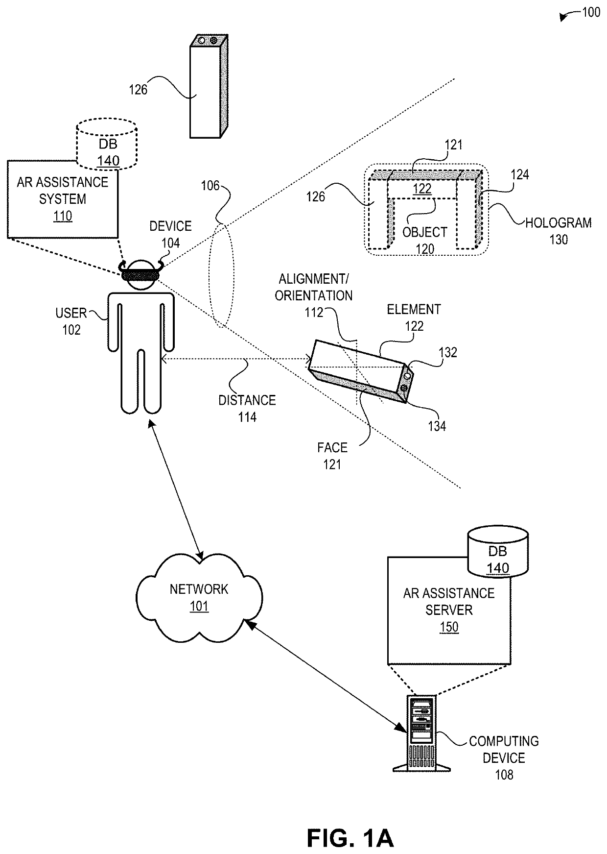 Alignment- and orientation-based task assistance in an ar environment