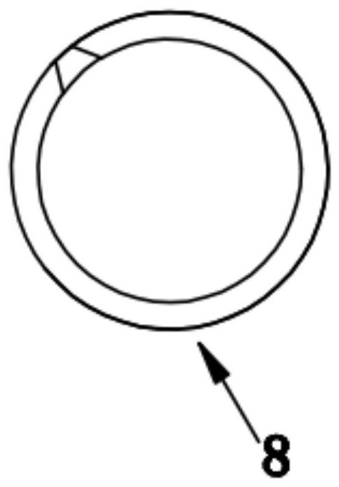 A construction method for pouring shaped steel formwork for small-diameter observation wells