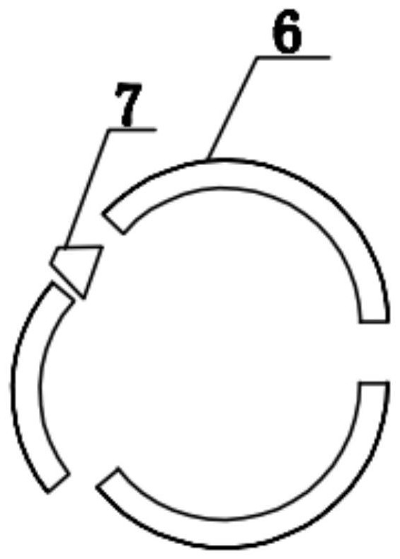 A construction method for pouring shaped steel formwork for small-diameter observation wells