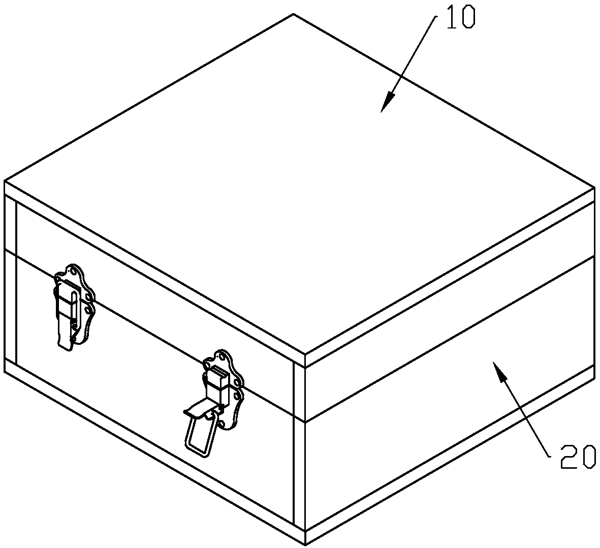 Portable integrated display box