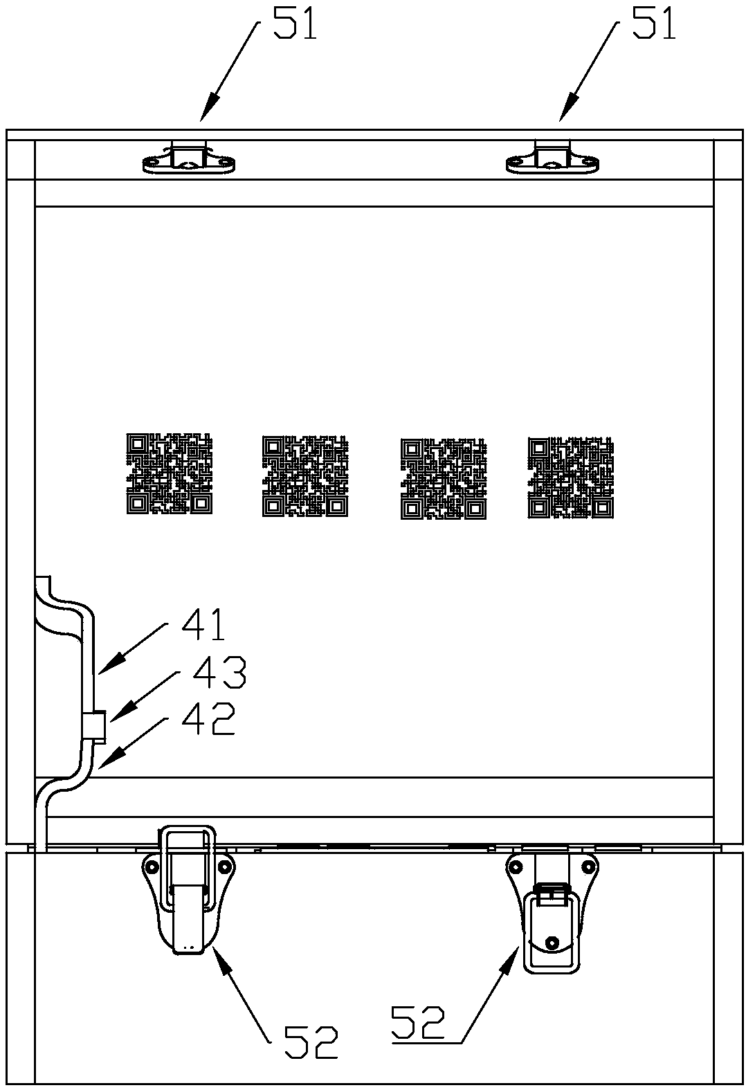 Portable integrated display box