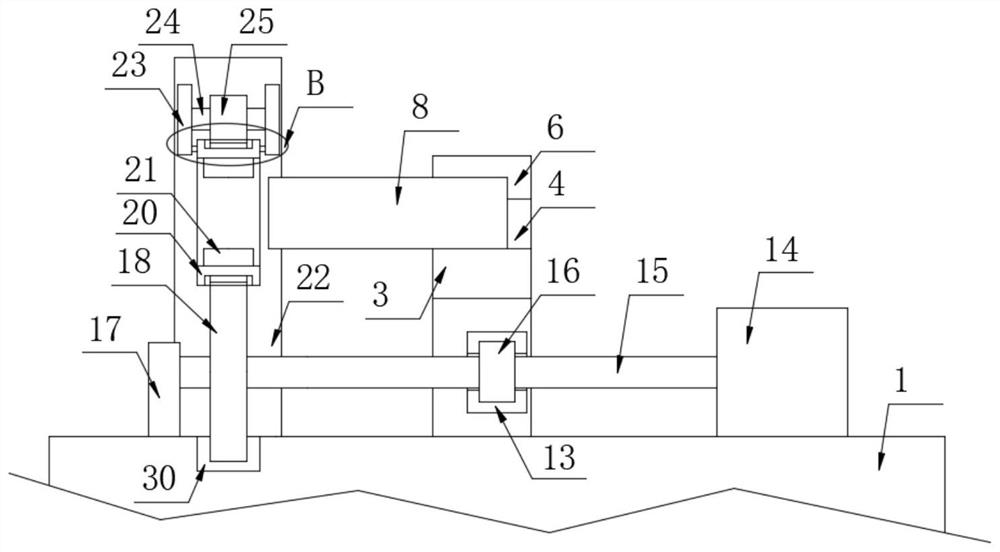 A special equipment for processing the head of automobile intake welding manifold