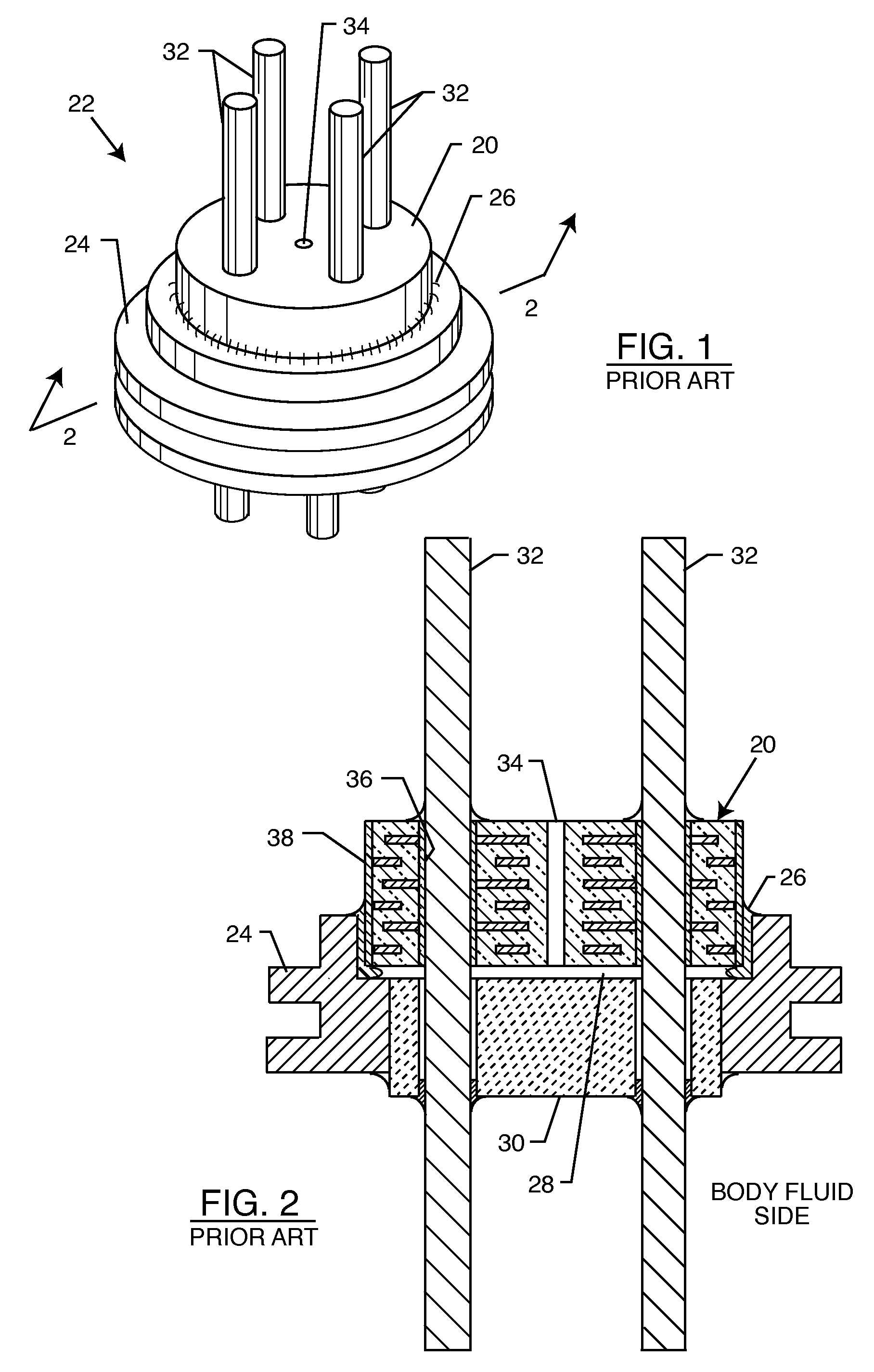 Feedthrough filter terminal assemblies with breathable components to facilitate leak testing