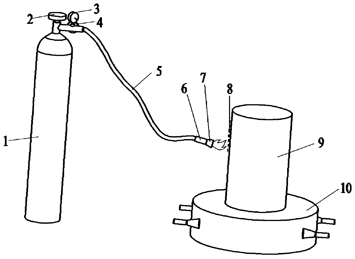 Method for improving fluidity of cast magnesium alloy in casting mould