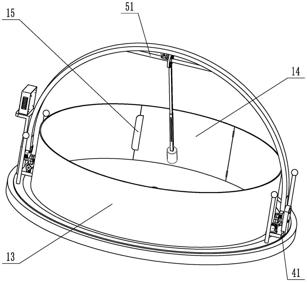 Safety helmet detection device