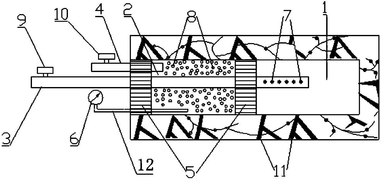 Method for improving drilling drainage concentration of gas in broken coal bodies