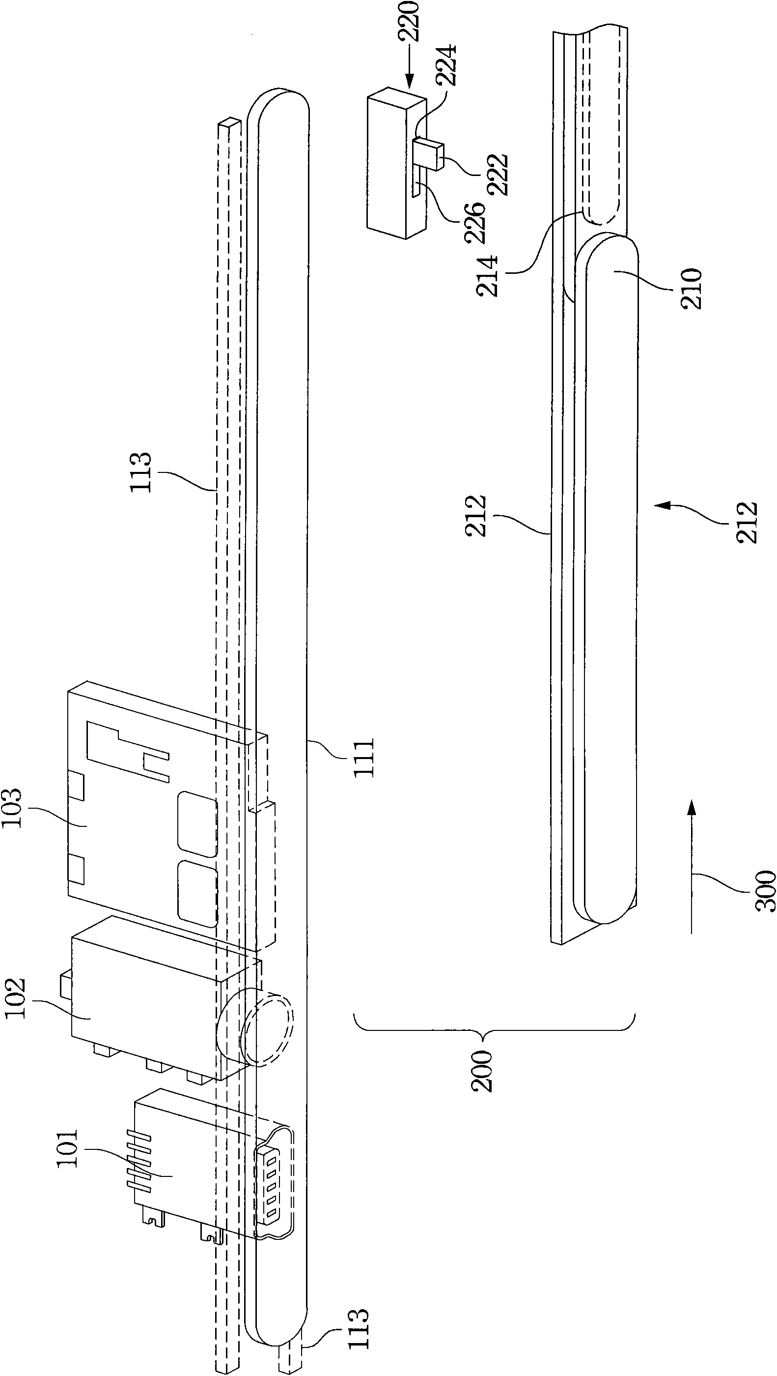 Power supply switch module and electronic device with same