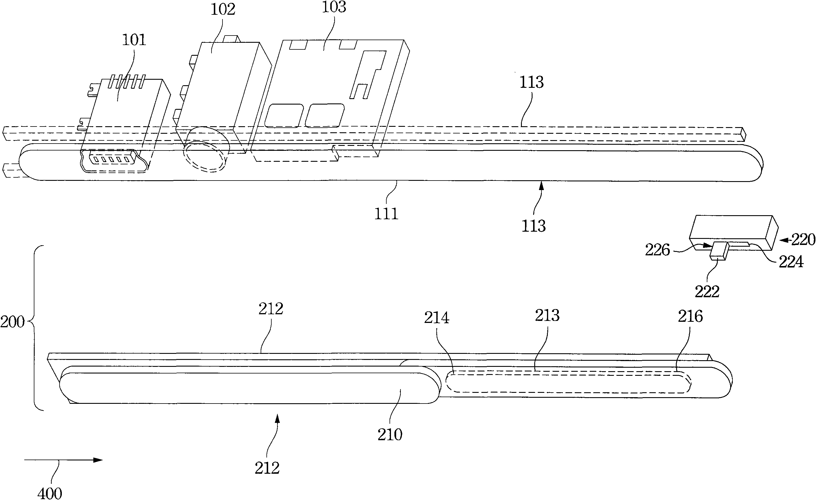 Power supply switch module and electronic device with same