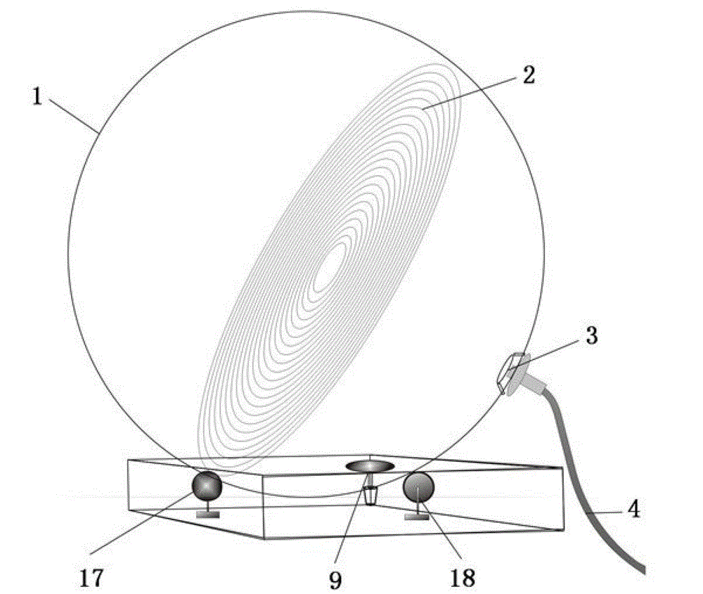 Natural light and electric power mixed illuminating system based on internet of things