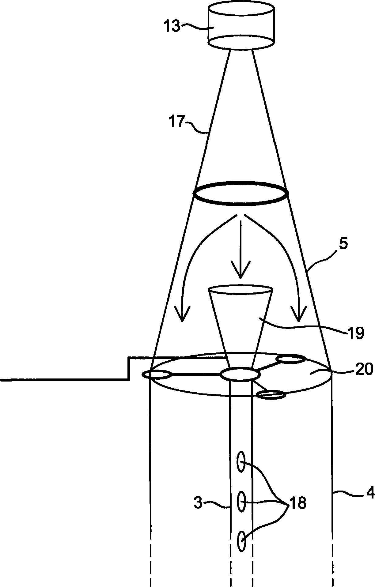 Method and device for self-cleaning and voltage-dependent electro static filtering