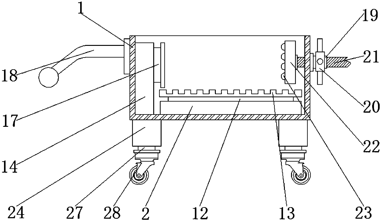 Construction site ceramic tile transporting device